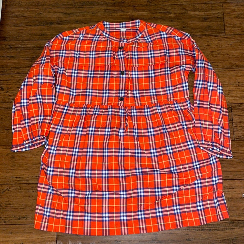 Children Burberry long sleeve Dress